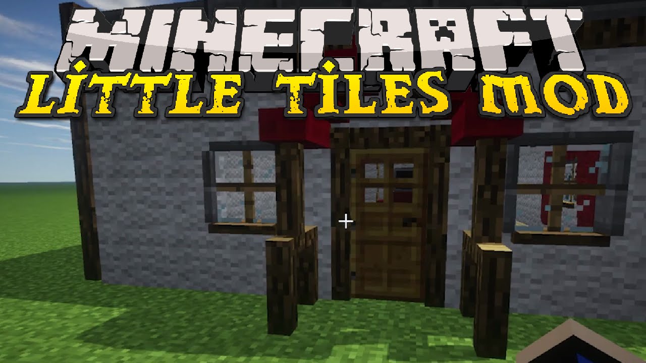 LittleTiles Mod for Minecraft