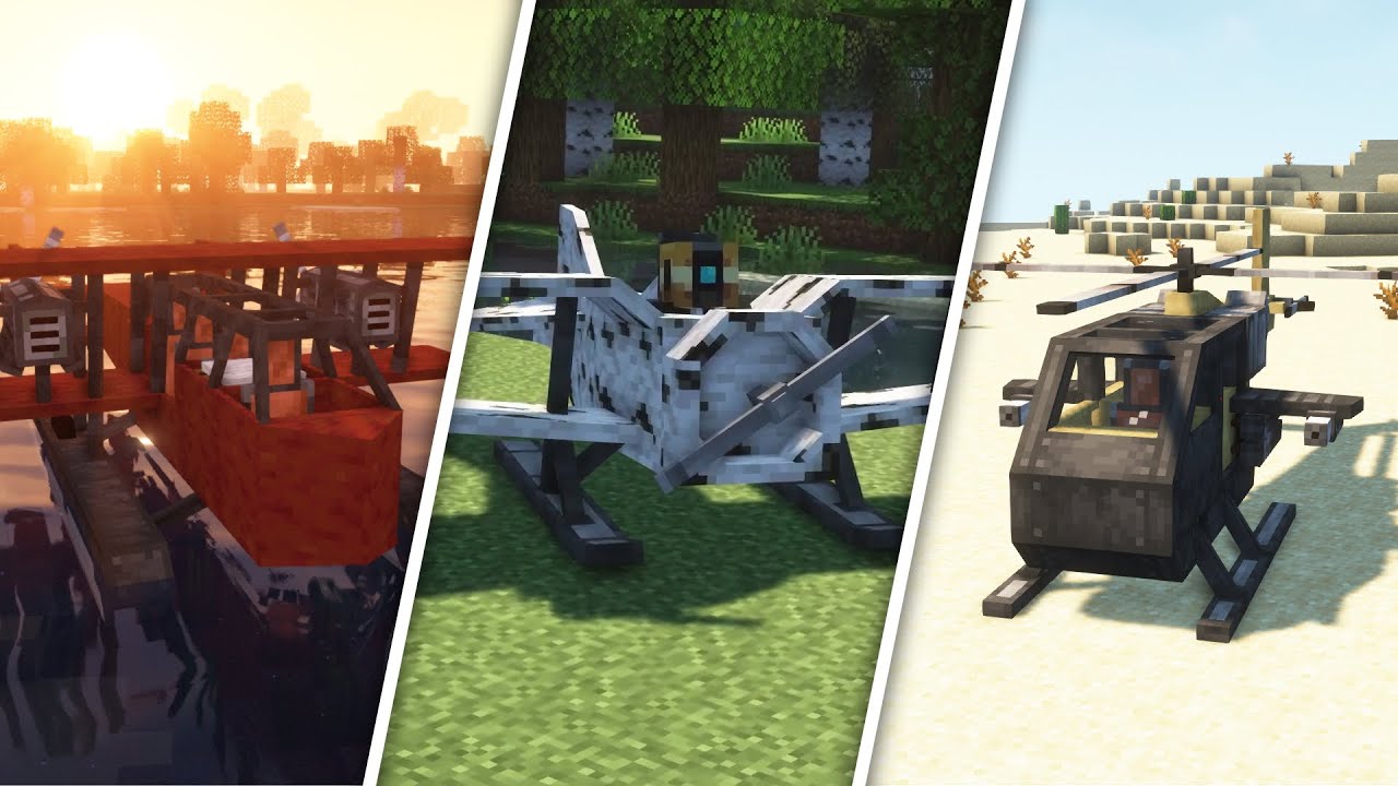 Simple Planes Mod for Minecraft