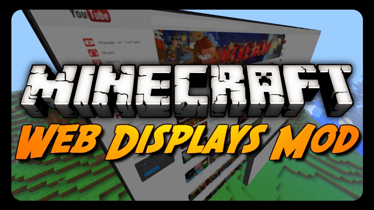 WebDisplays Mod for Minecraft