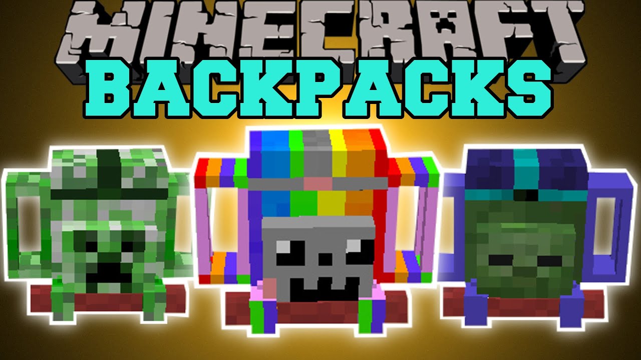 Backpacks Mod for Minecraft