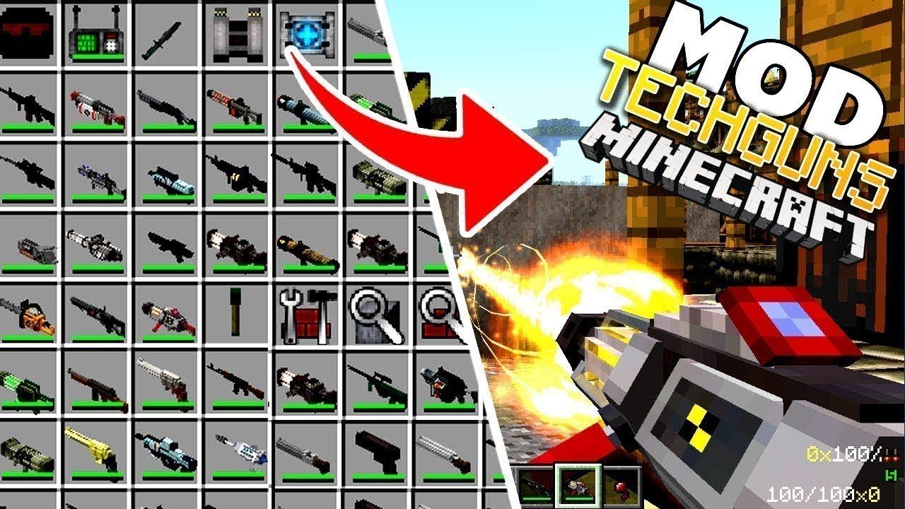 Techguns Mod for Minecraft