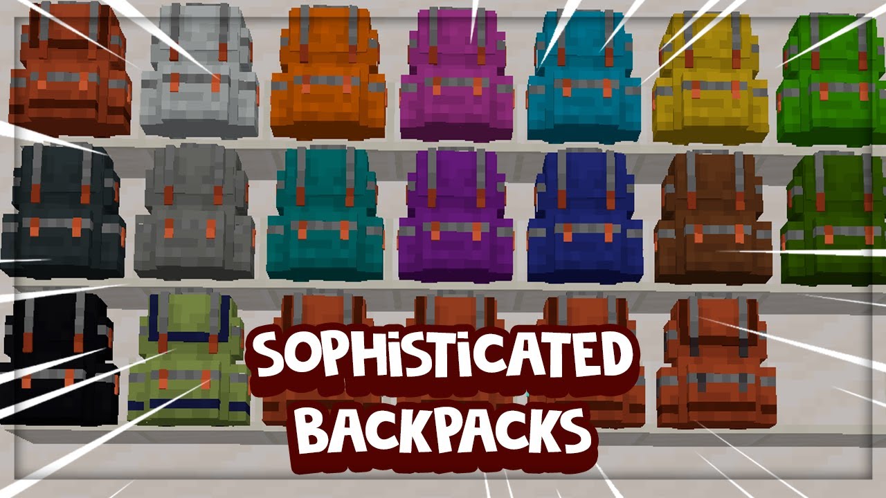 Sophisticated Backpacks Mod for Minecraft