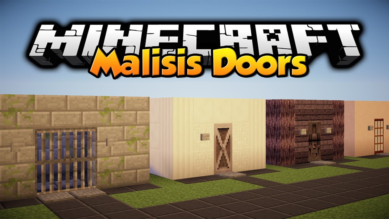 Malisis Doors Mod for Minecraft