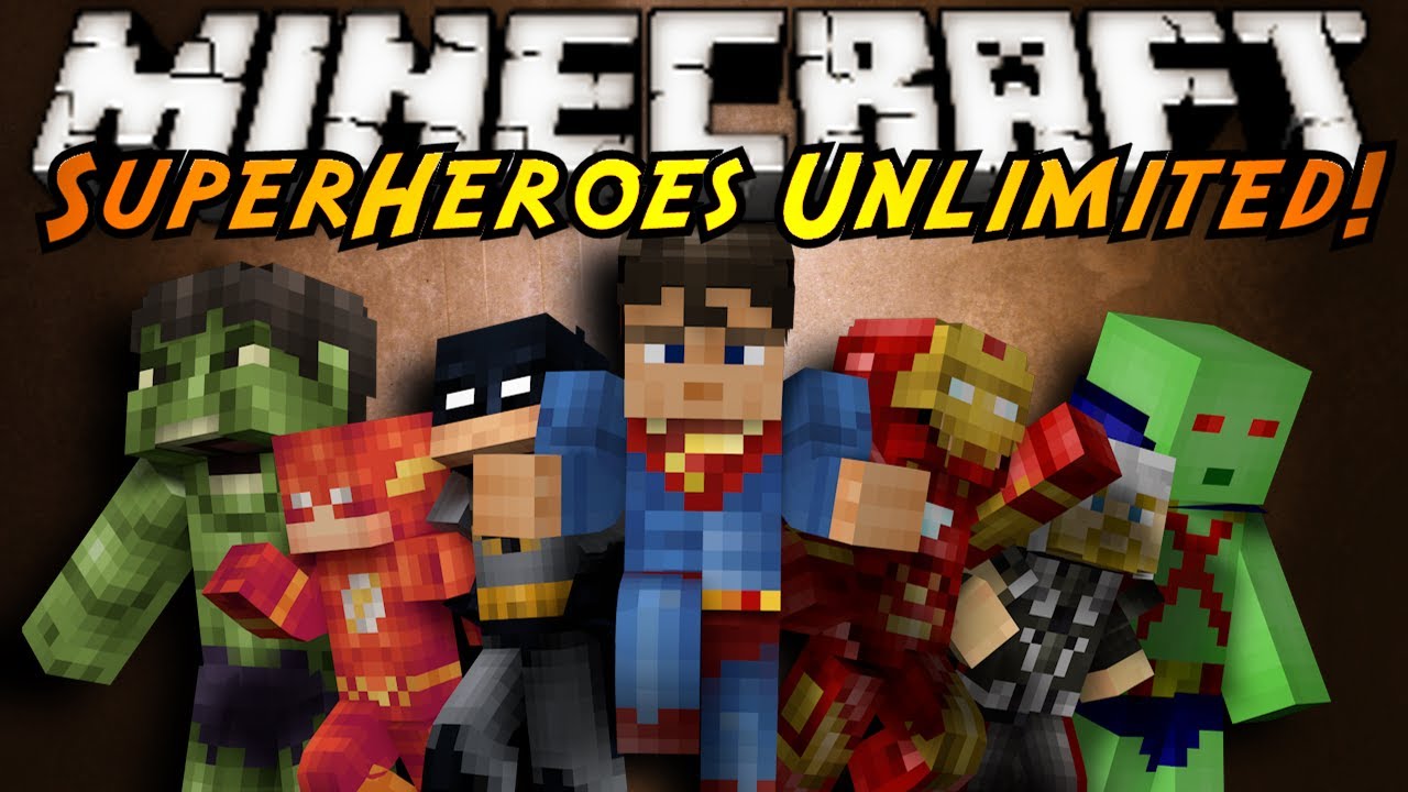 SuperHeroes Unlimited Mod for Minecraft