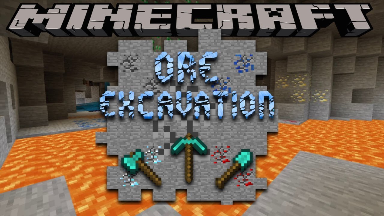 Ore Excavation Mod for Minecraft